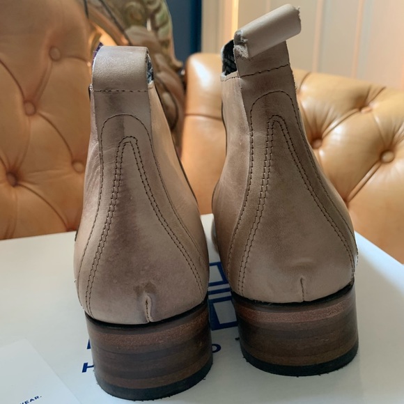 Hardy Brand Tan Leather Ankle Bootie Mexico US8 - Picture 7 of 16